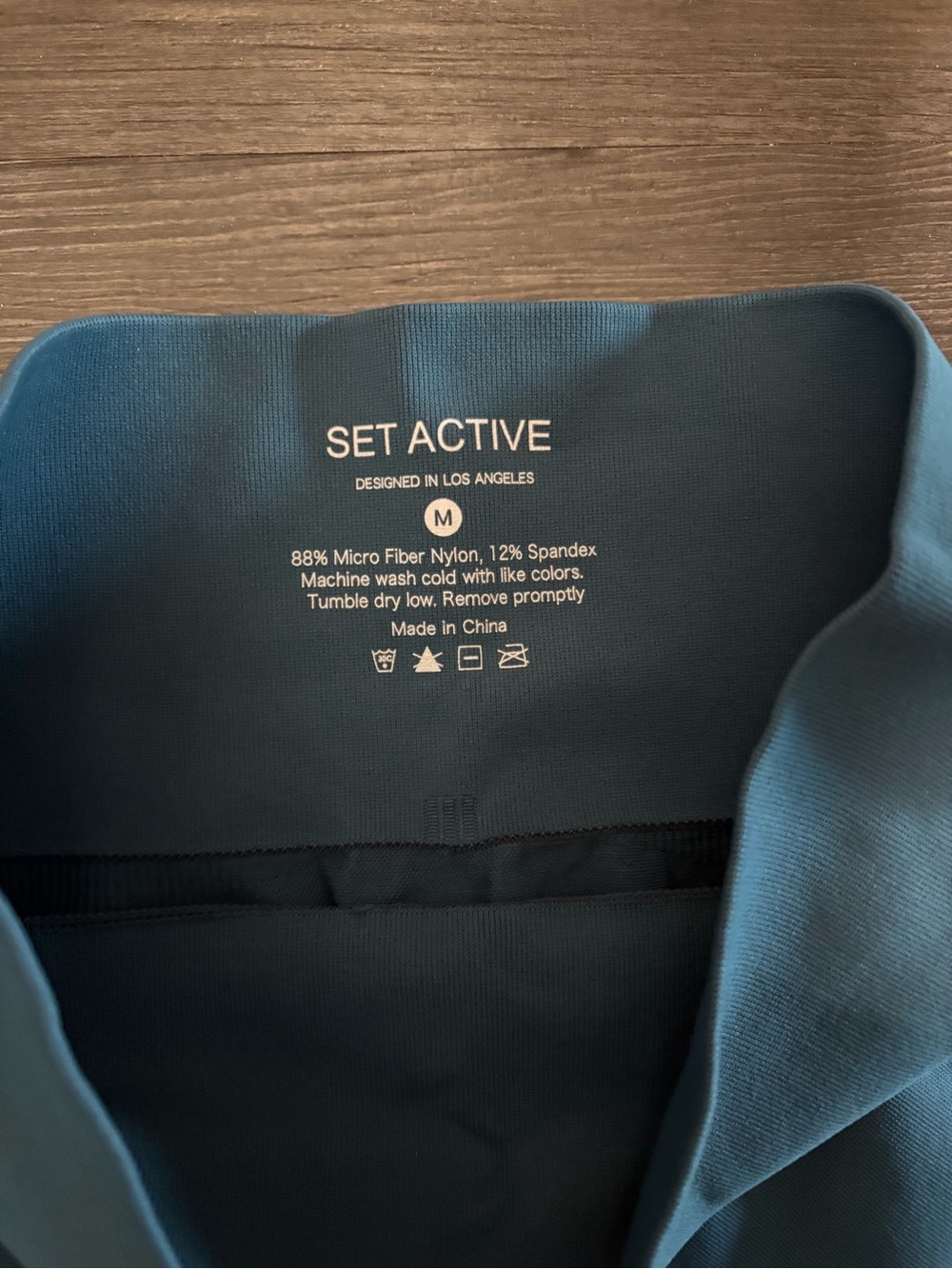SET Active Deep Teal Leggings - Picture 2 of 2